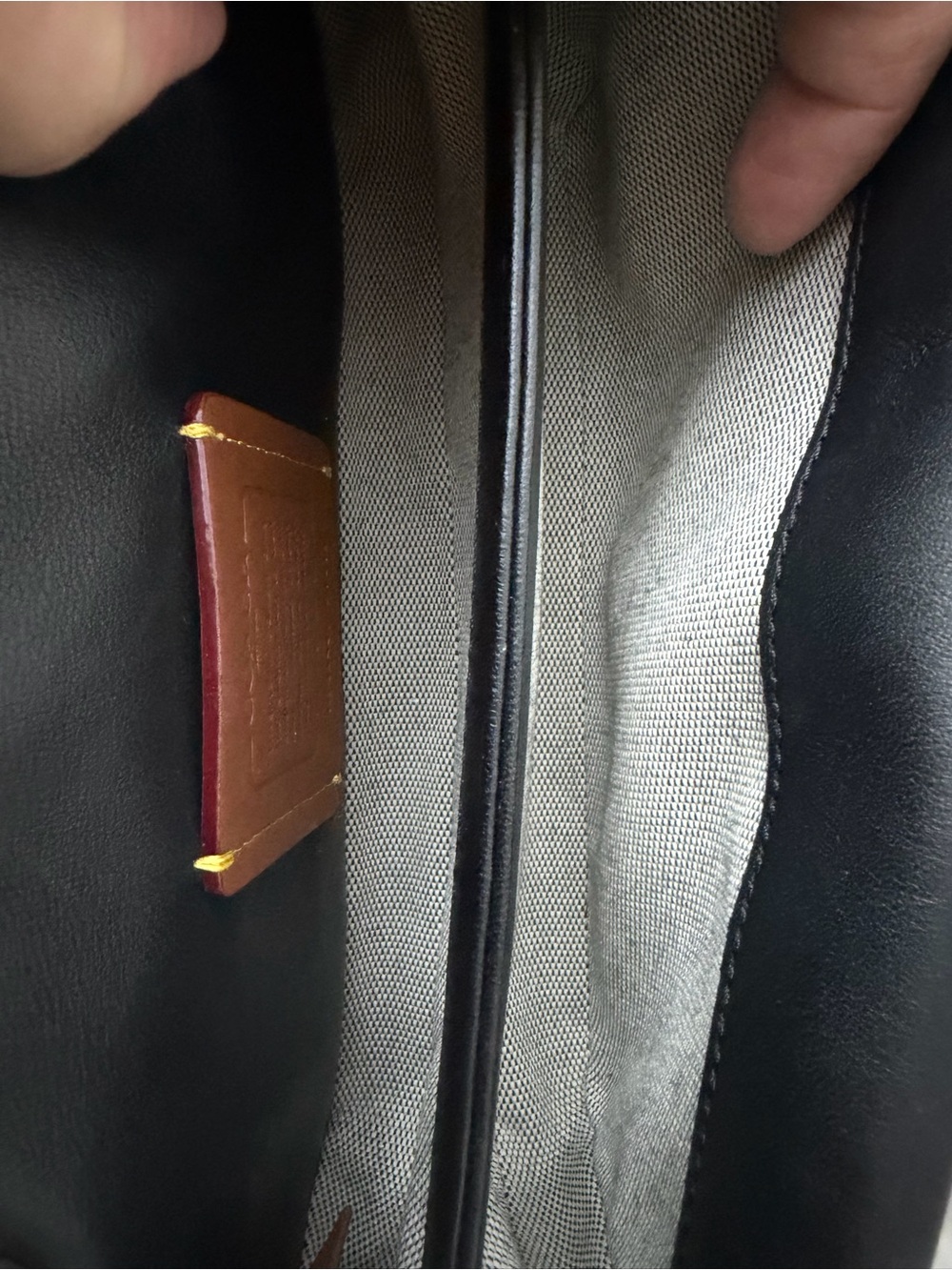 Coach Black Quilted Leather Crossbody - Picture 10 of 11